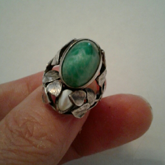 Jewelry - Circa 1920 Vintage Sterling Ring